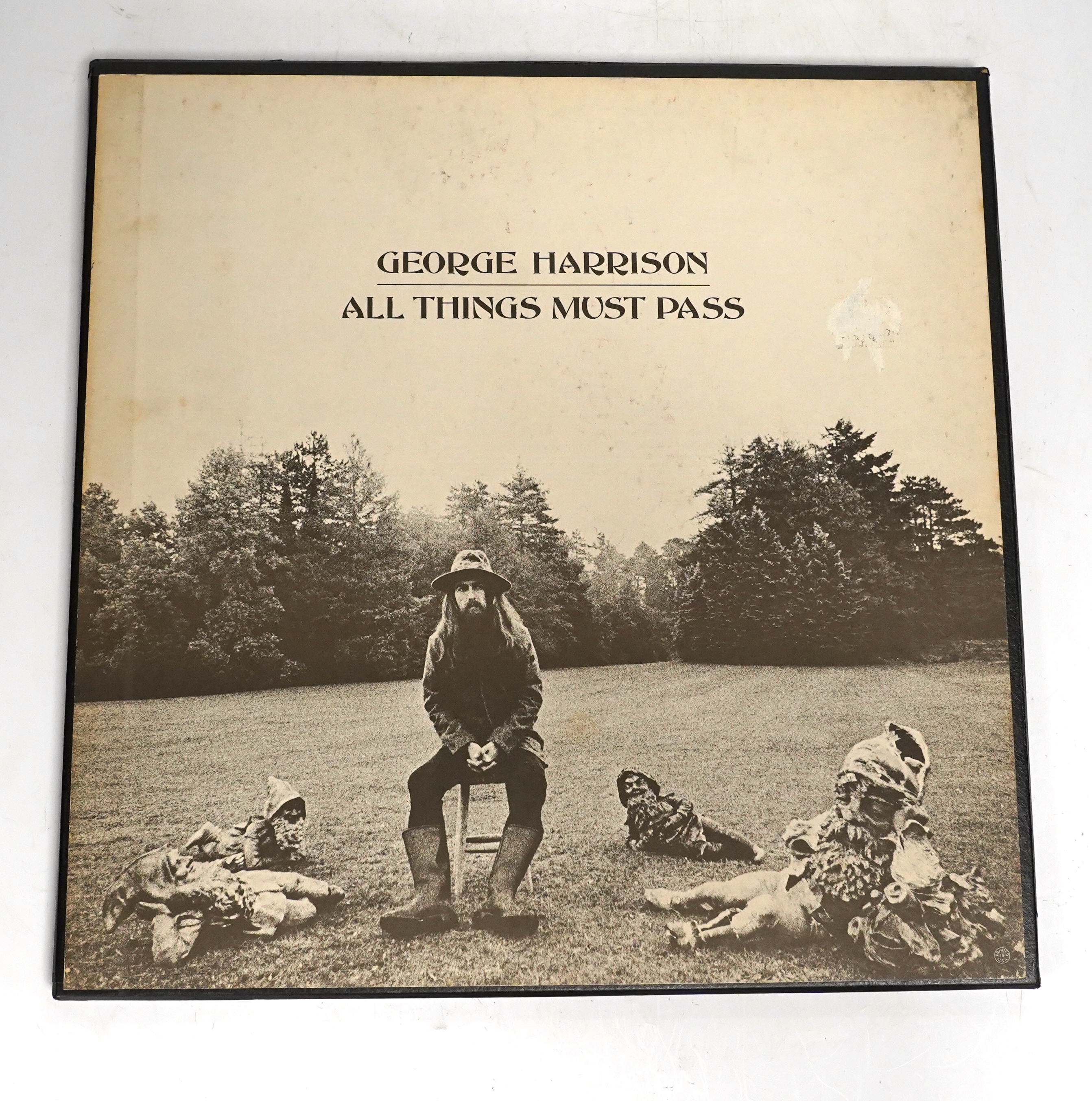 George Harrison, All Things Must Pass 3-LP box set (missing poster), STH 1-639